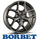 Borbet Y 8,0X19 5/114,30 ET45 Titan matt