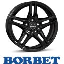 Borbet XR 8,0X18 5/112 ET39 Black Glossy