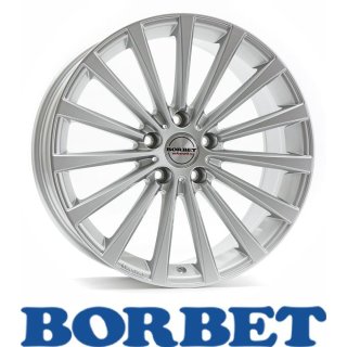 Borbet BLX 8,5X18 5/120 ET35 Brilliant Silver