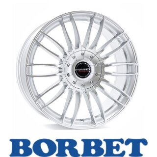 Borbet CW3 8,5X19 5/120 ET35 Sterling Silver