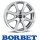 Borbet LV4 6,5X15 4/100 ET40 Crystal Silver