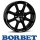 Borbet LV4 5,5X15 4/100 ET40 Black Glossy