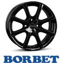Borbet LV4 6,5X15 4/100 ET35 Black Glossy