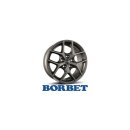 Borbet Y 8,0X19 5/108 ET45 Titan matt