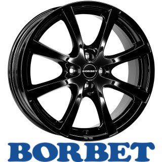 Borbet LV4 6,5X15 4/100 ET40 Black Glossy