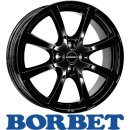 Borbet LV4 6,5X15 4/100 ET40 Black Glossy