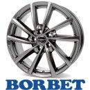 Borbet V 7,0X19 5/114,30 ET45 Mistral Anthracite Glossy