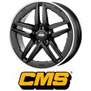 CMS C29-Aero 8X19 5/112 ET47 Diamant Horn Schwarz Glanz
