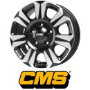CMS C31 6,5X16 5/160 ET60 Diamant Schwarz Glanz