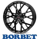 Borbet BY 8,0X18 5/108 ET45 Black matt