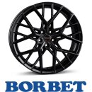 Borbet BY 8,0X18 5/112 ET44 Black matt