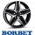 Borbet CWZ 7,5X18 5/118 ET53 Black Polished matt