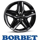 Borbet CWZ 7,5X18 5/120 ET53 Black Glossy