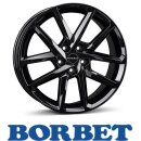 Borbet N 8,0X18 5/108 ET42 Black Glossy