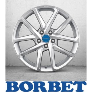 Borbet N 8,0X18 5/112 ET44 Crystal Silver