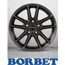 Borbet W 8,0X19 5/112 ET44 Mistral Anthracite Glossy