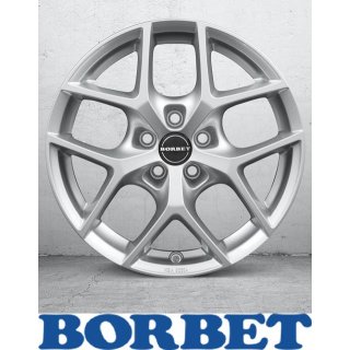 Borbet Y 6,5X16 5/108 ET40 Crystal Silver