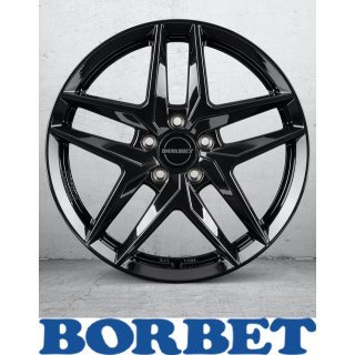 Borbet Z 7,5X18 5/112 ET40 Black Glossy