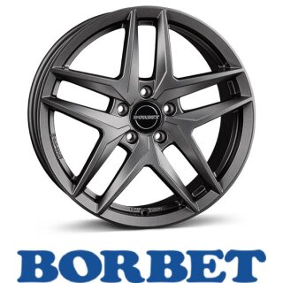 Borbet Z 8,0X19 5/112 ET30 Dark Grey matt