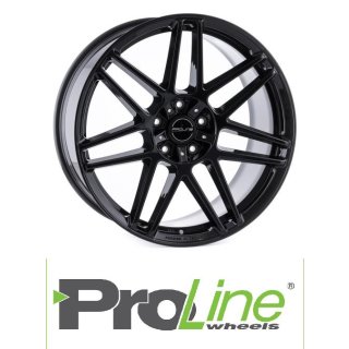 ProLine PFG Forged 10X22 5/130 ET35 Black Glossy