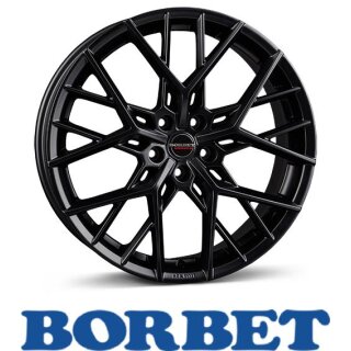 Borbet BY 8,0X18 5/120 ET34 Black matt