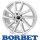 Borbet V 7,0X19 5/108 ET38 Crystal Silver