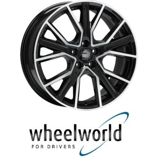 Wheelworld WH34 8,5X19 5/112 ET30 Schwarz Hochglanzpoliert
