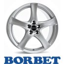 Borbet F 6,5X16 4/100 ET45 Brilliant Silver