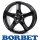 Borbet F 6,0X15 4/98 ET35 Black Glossy