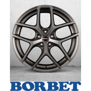 Borbet Y 8,5X19 5/108 ET40 Titan matt