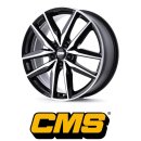 CMS C28 7,5X19 5/112 ET53,5 Diamant Schwarz Glanz