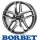 Borbet Z 7,5X18 5/112 ET48 Mistral Anthracite Glossy Polished