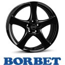 Borbet F 6,0X15 4/100 ET40 Black Glossy