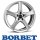 Borbet F 6,0X15 4/100 ET40 Brilliant Silver