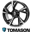 Tomason AR1 9X20 5/112 ET33 Black Diamond Polished