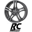 RC-Design RC26 7X16 5/115 ET40 Titan-Metallic lackiert