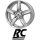 RC-Design RC24 6,5X16 5/108 ET50 Kristallsilber lackiert