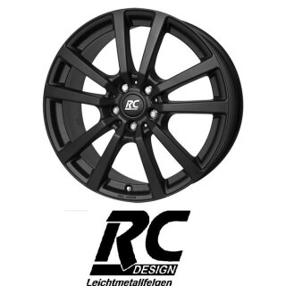 RC-Design RC25 8X18 5/127 ET56,4 Schwarz-matt lackiert
