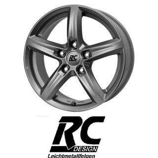 RC-Design RC24 6,5X16 5/112 ET46 Titan-Metallic lackiert