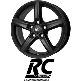 RC-Design RC24 6,5X16 4/108 ET20 Schwarz-matt lackiert