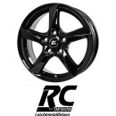 RC-Design RC30 7X16 5/100 ET46 Schwarz lackiert