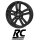 RC-Design RC27 7X17 5/112 ET45 Schwarz Front-poliert