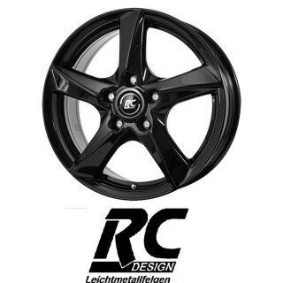 RC-Design RC30T 7X17 5/108 ET46 Schwarz lackiert