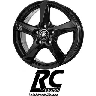 RC-Design RC30T 7X17 5/112 ET51 Schwarz lackiert