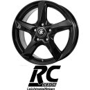 RC-Design RC30T 7X17 5/112 ET51 Schwarz lackiert