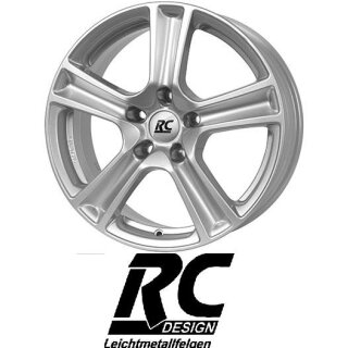RC-Design RC19 5,5X15 5/100 ET40 Kristallsilber lackiert