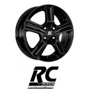 RC-Design RC19 5,5X15 5/100 ET40 Schwarz lackiert