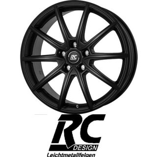 RC-Design RC32 7,5X18 5/100 ET55 Satin-Black matt-lackiert