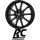 RC-Design RC32 7,5X18 5/100 ET55 Satin-Black matt-lackiert