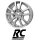 RC-Design RC25T 7X17 5/160 ET55 Kristallsilber lackiert